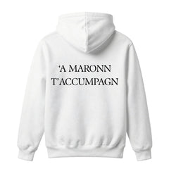 Felpa con cappuccio "'A MARONN T'ACCUMPAGN"