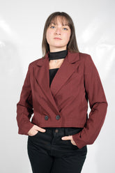 Giacca Blazer Corta
