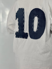 T-Shirt 10 Donna | Denim Reworked & Ricamo a Mano