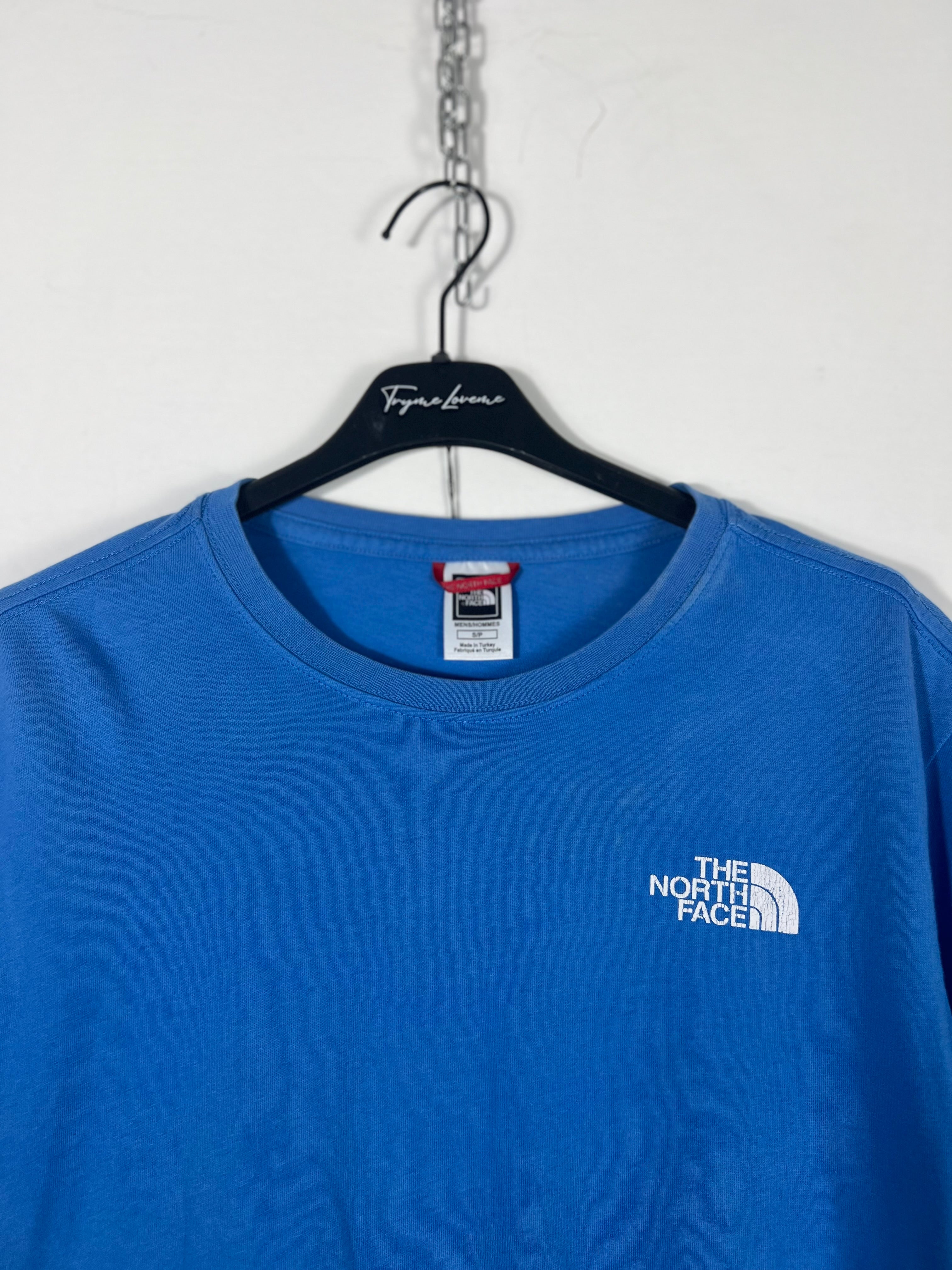 T-shirt crop North face tg. UNICA