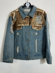 Giacca con strass tg. M