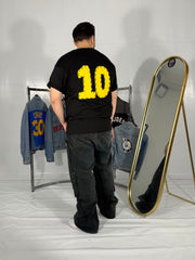 T-shirt Numero 10  "UOMO" Black