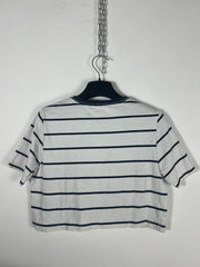 T-shirt crop Tommy a righe tg. UNICA