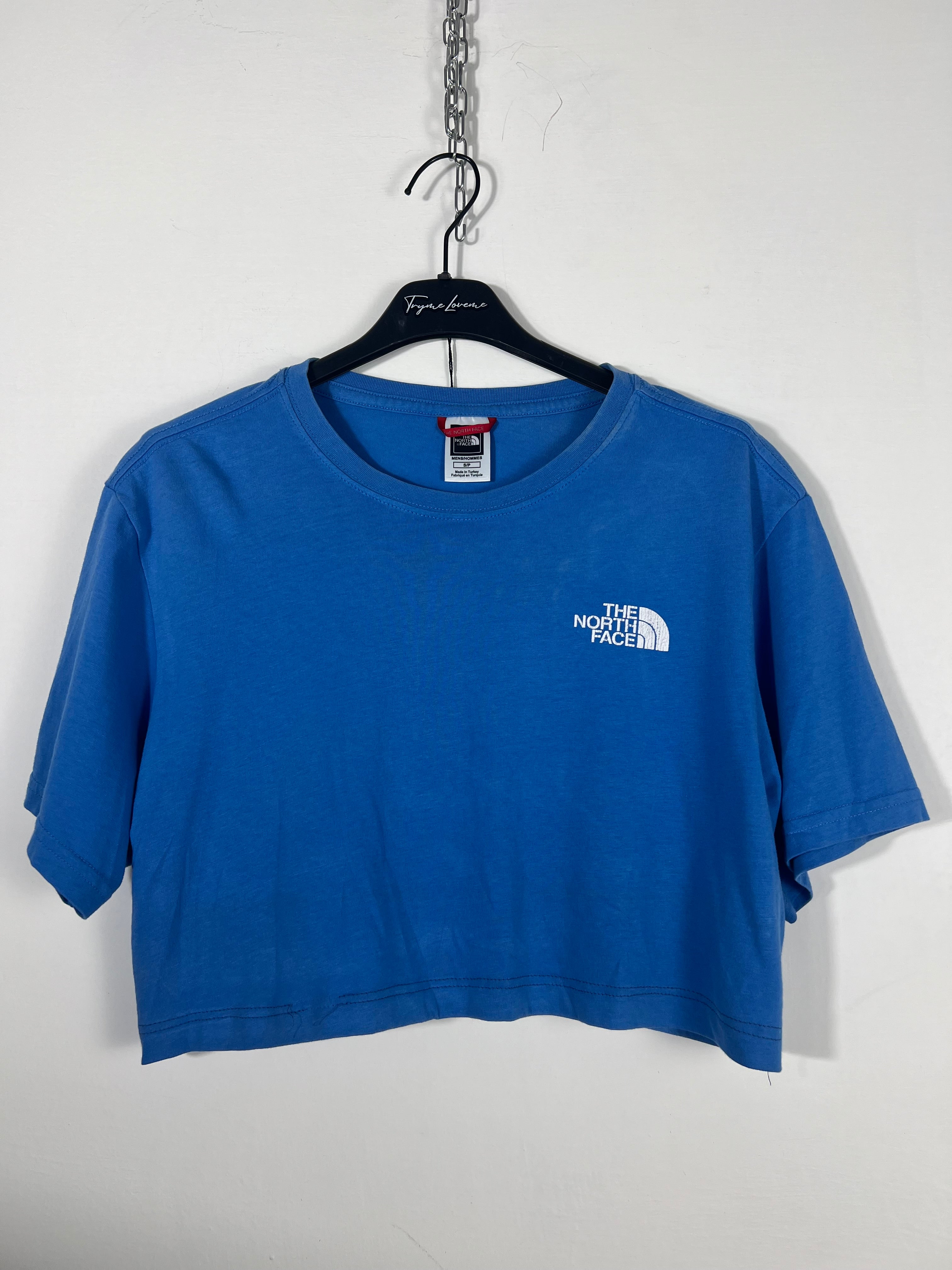 T-shirt crop North face tg. UNICA