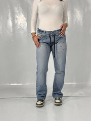 Jeans Levi’s rework con borchie tg 42/44